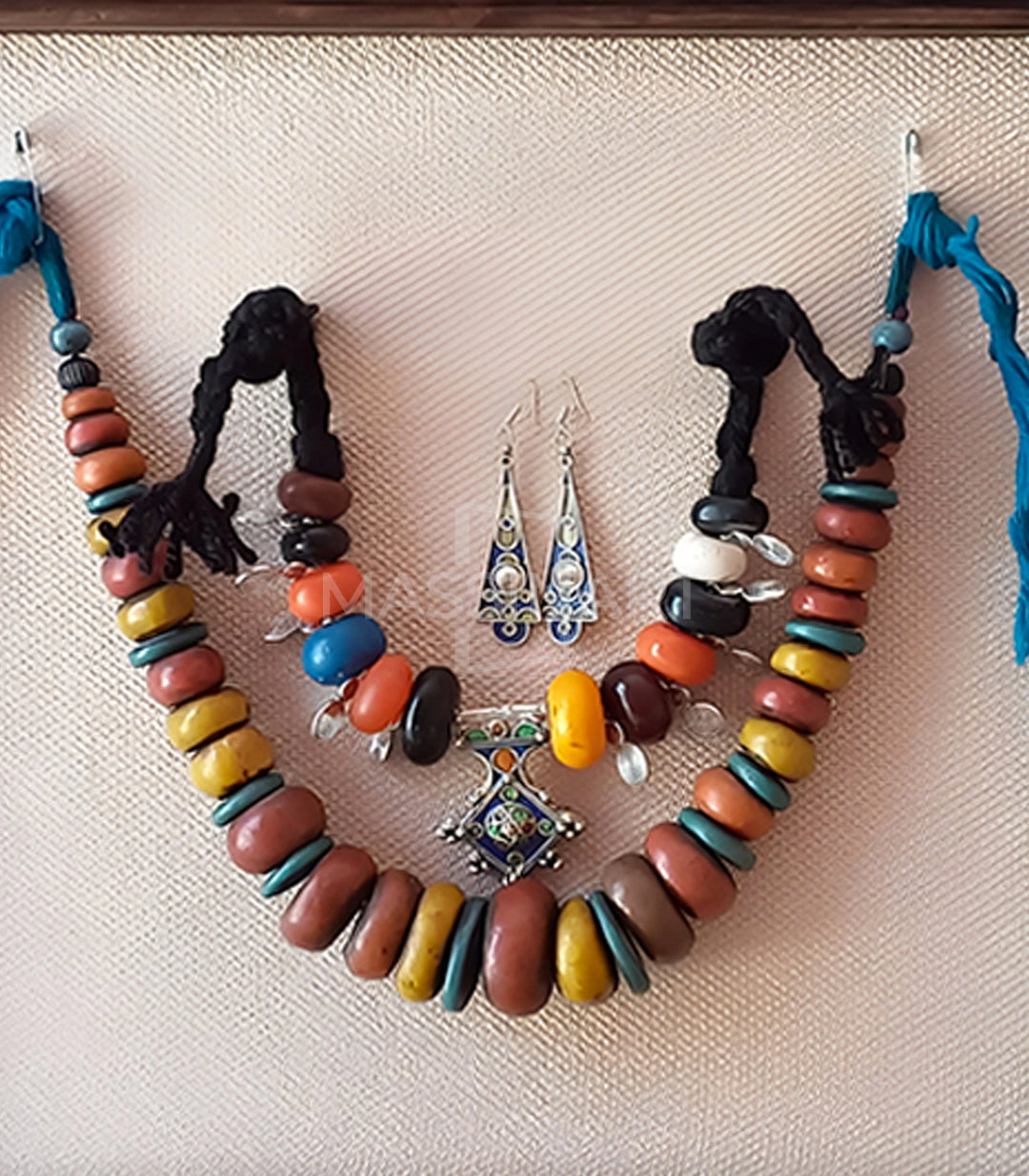 Mémoire berbère - signé par l'artiste Sara Hamid.